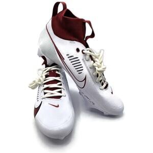 Nike Vapor Edge Pro 360 2 TB Cleats White Team Crimson Mens Size 11 NWB